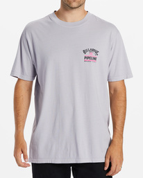 0 Pipeline - T-Shirt for Men Grey ABYZT01906 Billabong