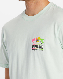 4 Pipeline - T-shirt para Homem Azul ABYZT01906 Billabong