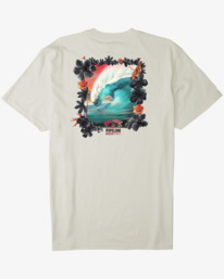 6 Pipeline Floral - T-Shirt für Männer Weiss ABYZT01907 Billabong