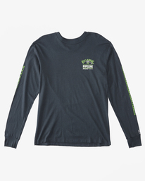 4 Pro Pipeline Poster Long Sleeve T-Shirt Blue ABYZT01908 Billabong