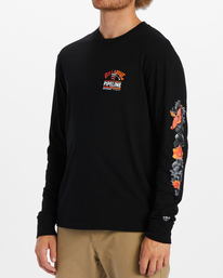 3 Pipeline Floral - Longsleeve für Männer  ABYZT01909 Billabong