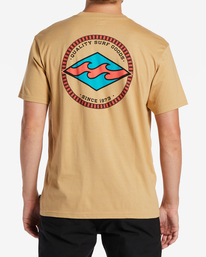 3 Rotor Diamond - Camiseta para Hombre Amarillo ABYZT01950 Billabong