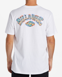 3 Theme Arch - T-shirt para Homem Branco ABYZT01951 Billabong