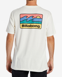 3 Walled - T-Shirt voor Heren White ABYZT01952 Billabong