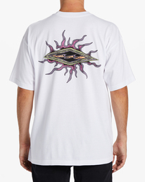 2 Sun Warp - T-shirt para Homem Branco ABYZT02004 Billabong