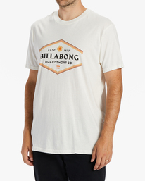 1 Walled Short Sleeve T-Shirt White ABYZT02025 Billabong