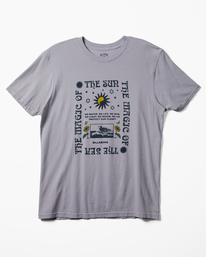 4 Magic Sun Short Sleeve T-Shirt Grey ABYZT02028 Billabong