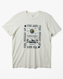 4 Magic Sun Short Sleeve T-Shirt White ABYZT02028 Billabong
