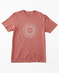 4 Praise Short Sleeve T-Shirt Red ABYZT02051 Billabong