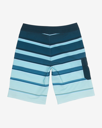1 Boys' Stripe Boardshorts 18" Green B125NBXA Billabong