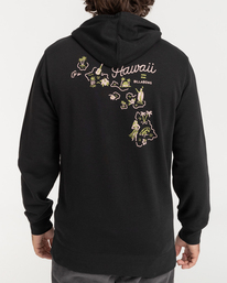 2 Dreamy Place - Sweatshirt com capuz para Homem Preto C1HO09BIP2 Billabong