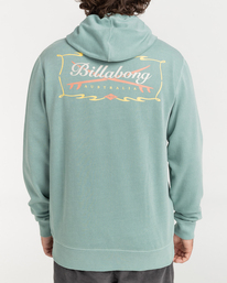 3 Born In 73 - Sweat à capuche pour Homme Bleu C1HO11BIP2 Billabong