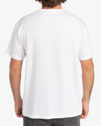 billabong, Trademark - T-shirt met korte mouw voor Heren, WHITE (0010) Trademark - Short Sleeve T-Shirt for Men C1SS62BIP2