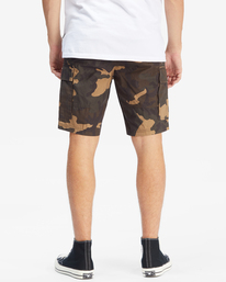 3 Scheme - Short cargo pour Homme Vert C1WK41BIP2 Billabong