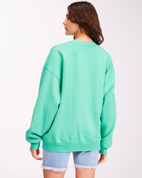 2 Ride In - Sweatshirt para Mulher Verde C3FL25BIP2 Billabong