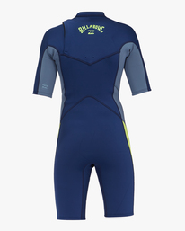 2/2mm Absolute - Chest Zip Short Sleeve Springsuit for Boys 8-16