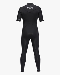 4 2/2mm Absolute - Springsuit met Korte Mouw en Borstrits voor Heren Black C42M58BIP2 Billabong