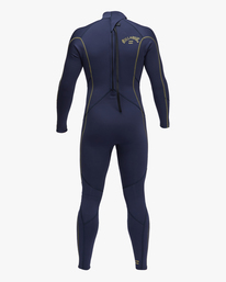 billabong, 3/2mm Absolute 2021 - Neoprenanzug mit Reißverschluss am Rücken für Männer, NAVY (0021) 3/2mm Absolute 2021 - Back Zip Wetsuit for Men C43M56BIP2