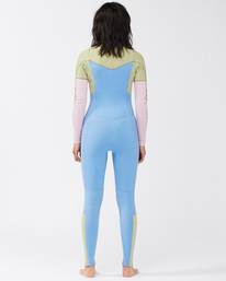 2 4/3mm Salty Dayz 2021 - Chest Zip Wetsuit for Women Blue C44G50BIP2 Billabong