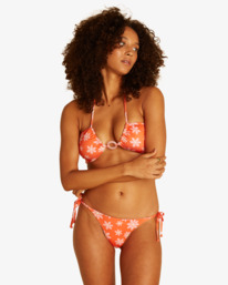 Wrangler Out West Dreamin Tie Tanga - Reversible Super Skimpy Bikini Bottoms for Women  D3SB28BIS2