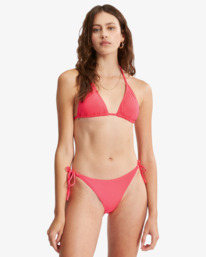 billabong, Sol Searcher Tie Side Tanga Bikini Bottoms - 2022, CORAL DREAM (4921) Sol Searcher Tie Side Tanga Bikini Bottoms - 2022 D3SB52BIS2