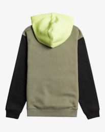 1 Arch Block - Hoodie for Boys 8-16 Green EBBFT00104 Billabong