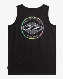 1 Rotor Diamond - Tanktop voor Jongens 8-16 Black EBBZT00113 Billabong