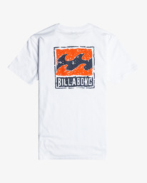 1 Stamp - T-Shirt voor Jongens 8-16 White EBBZT00115 Billabong