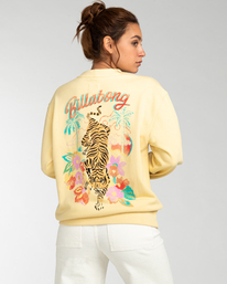 2 After Surf - Sudadera para Mujer Amarillo EBJSF00100 Billabong