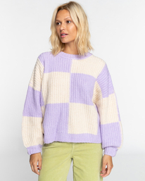 0 So Check - Pull pour Femme Violet EBJSW00115 Billabong