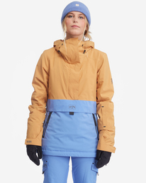 2 Women's Passage Insulated Anorak Snow Jacket  EBJTJ00111 Billabong