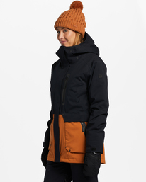 2 A/Div Trooper STX 45K Insulated Snow Jacket Black EBJTJ00113 Billabong