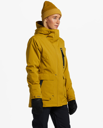 2 A/Div Trooper STX 45K Insulated Snow Jacket Green EBJTJ00113 Billabong