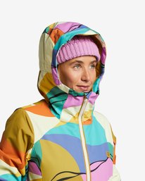 3 A/Div Sula 10K Insulated Snow Jacket Green EBJTJ00114 Billabong