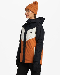 3 A/Div Good Life Insulated Snow Jacket Black EBJTJ00115 Billabong