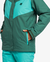 4 A/Div Good Life Insulated Snow Jacket Green EBJTJ00115 Billabong