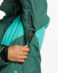 5 A/Div Good Life Insulated Snow Jacket Green EBJTJ00115 Billabong
