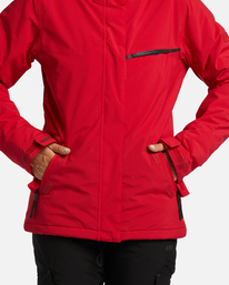 4 A/Div Eclipse 15K Insulated Snow Jacket Red EBJTJ00116 Billabong