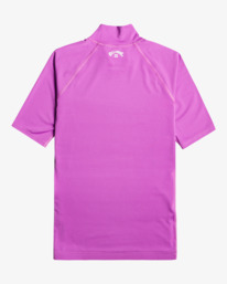 1 Tropic Surf - Camisola protetora de manga curta para Mulher Roxo EBJWR00101 Billabong