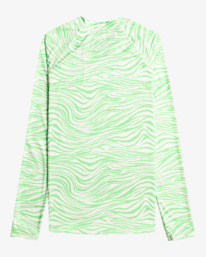 billabong, Pipe Dreams - Lycra manches longues UPF 50 pour Femme, LIME TIME (ggj0) Pipe Dreams - Long Sleeve UPF 50 Rash Vest for Women EBJWR00109