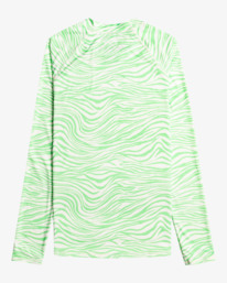 1 Pipe Dreams - Rash Vest UPF 50 a Maniche Lunghe da Donna Green EBJWR00109 Billabong