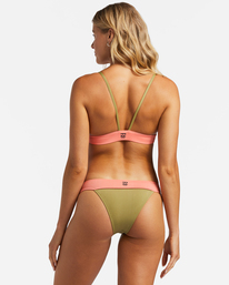 billabong, A/Div Banded - Haut de bikini triangle pour Femme, CEDAR (ced) A/Div Banded - Triangle Bikini Top for Women EBJX300113