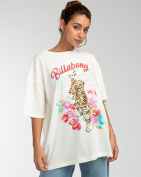 2 Easy Tiger - T-Shirt for Women White EBJZT00108 Billabong