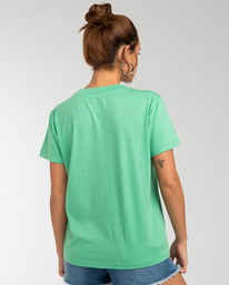 3 Chopy Waters - Camiseta para Mujer Verde EBJZT00126 Billabong