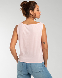 billabong, Sunset Feelings - Camiseta sin mangas para Mujer, SOFT PINK (mdd0) Sunset Feelings - Vest Top for Women EBJZT00136