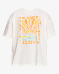 5 Sunrise To Sunset - T-Shirt for Women White EBJZT00168 Billabong