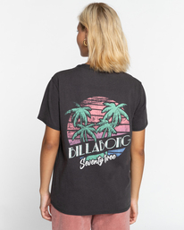 2 Trixie - T-Shirt für Frauen Schwarz EBJZT00195 Billabong