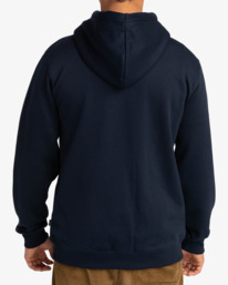 3 Arch - Sweat à capuche zippé pour Homme Bleu EBYFT00108 Billabong