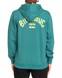 1 Arch Wave - Sweatshirt com capuz para Homem Verde EBYSF00105 Billabong