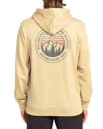 1 Sun Up - Felpa con cappuccio da Uomo Beige EBYSF00109 Billabong